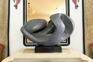 Abstract Faux Stone Sculpture