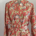 Load image into Gallery viewer, Block Printed Cotton Robes
