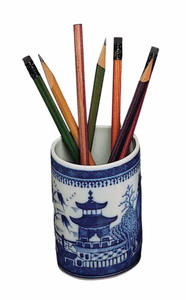 BLUE CANTON PENCIL CUP