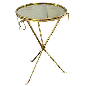Brass Drinks Table