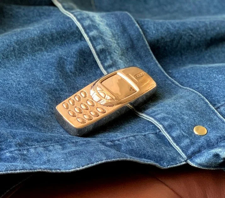 Bronze Nokia Bar Phone