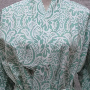 Block Printed Cotton Robes