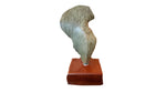 Load image into Gallery viewer, Mid Century Soap Stone Sculpture in shades of green
