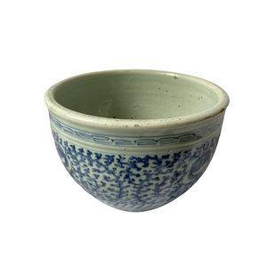 Asian Blue and White Jardiniere