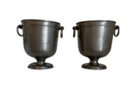 Load image into Gallery viewer, Pair of Pewter Cachepots
