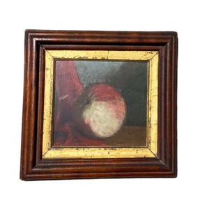 Framed Apple Painting