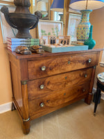 Load image into Gallery viewer, 3 Drawer French Empire Chest
