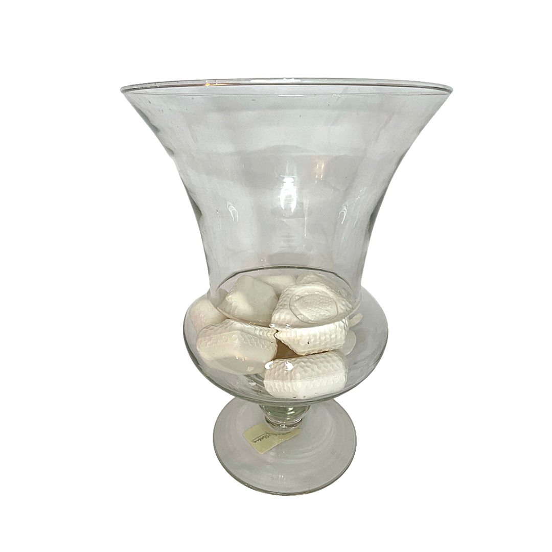 Vintage Classical Glass Urn