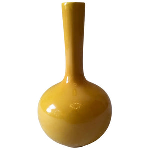 Asian Mustard Skinny Vase