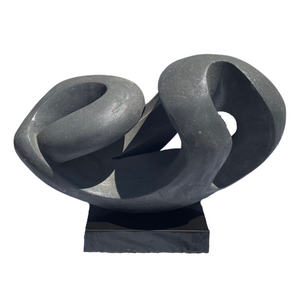Abstract Faux Stone Sculpture