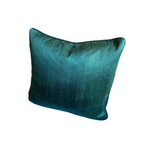 Load image into Gallery viewer, Turquoise Silk Pillow
