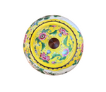 Load image into Gallery viewer, Yellow Asian Enamel Jar
