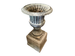 Load image into Gallery viewer, Classical Lightweight Urn in Charcoal Gray (Pair available)
