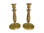 Load image into Gallery viewer, Pair of Antique French Bronze Candlesticks
