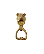 Load image into Gallery viewer, Brass Bear&#39;s Head Bottle Opener
