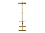 Load image into Gallery viewer, Brass Easel with Picture Light, Mid-Century

