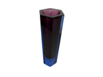 Load image into Gallery viewer, Small Purple and Blue John Rosselli&#39;s Prism Vase
