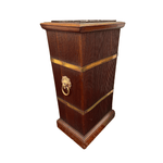 Load image into Gallery viewer, Regency Umbrella Stand with Brass Banding
