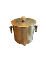 Load image into Gallery viewer, Vintage Brass Tea Caddy With Copper Lining
