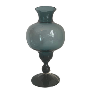 Vintage Swedish Hand-Blown Glass Vases