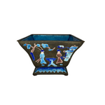 Load image into Gallery viewer, Blue Enamel Dish
