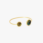 Load image into Gallery viewer, Brackish Cameo Bezel Cuff
