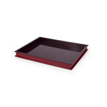 Load image into Gallery viewer, The Lacquer Company Small Tray Eggplant/Chinaberry Crimson
