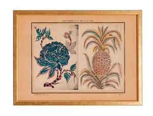 Vintage Persian and Indian Fabric Designs From France